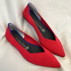 Rothy's The Point in Bright Red